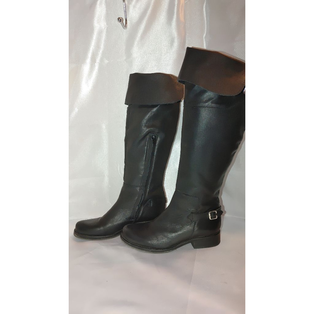 Steve Madden Leather Boots Size 7 - Picture 4 of 11